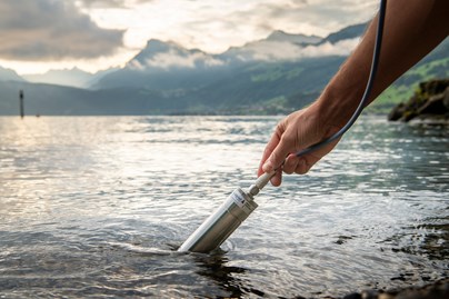 Turbidity and temperature measurement for drinking water.