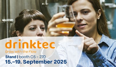 drinktec 2025 - besuchen Sie uns!